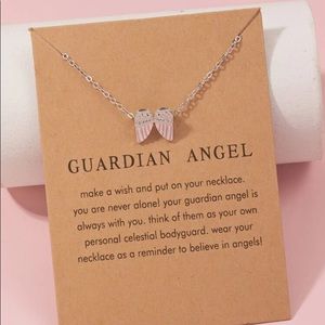 (5 Pack) Inspirational Wings Charm Necklace